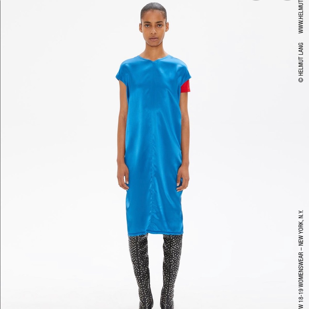 Helmut Lang FABULOUS royal blue dress